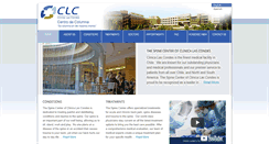 Desktop Screenshot of columnaclinicalascondes.com
